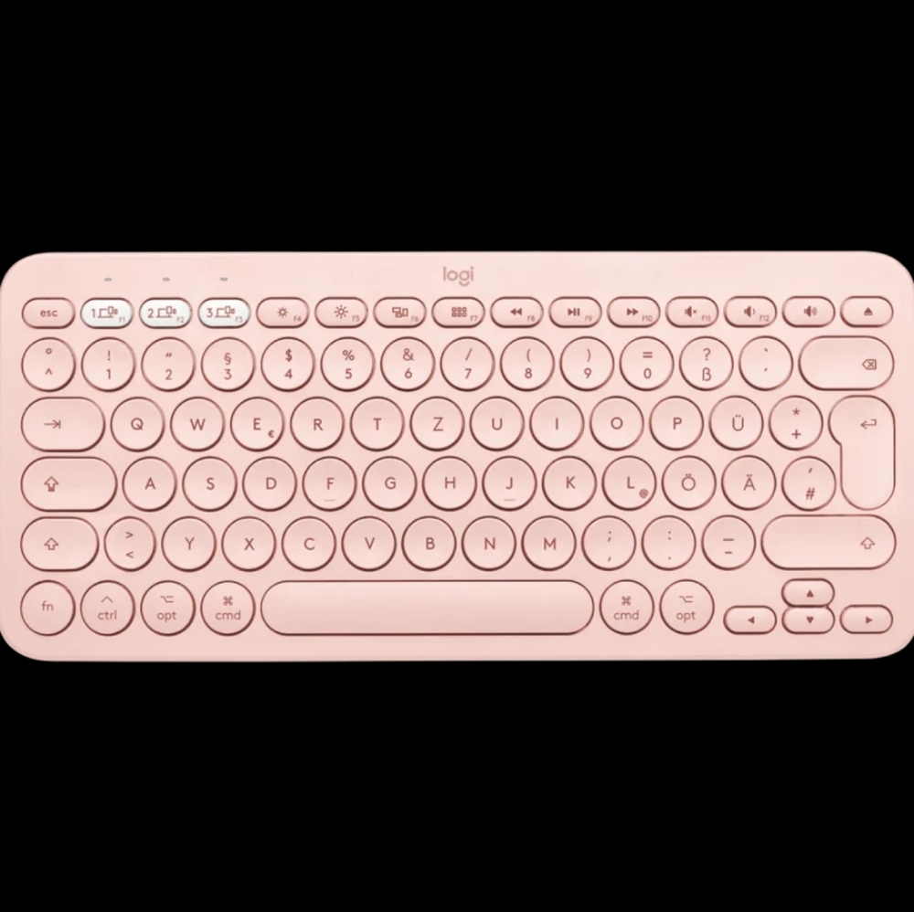New Logitech Pink Wireless Keyboard For Mac